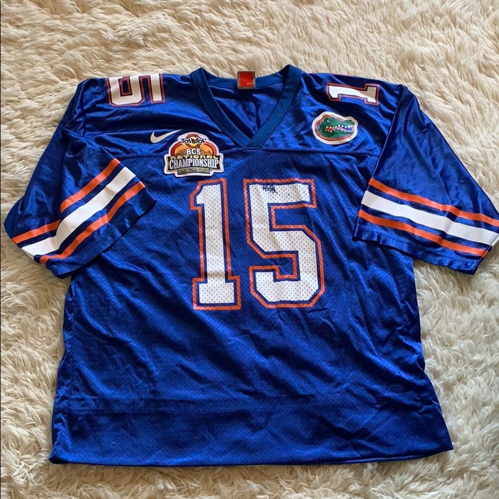 authentic altered UF football jersey